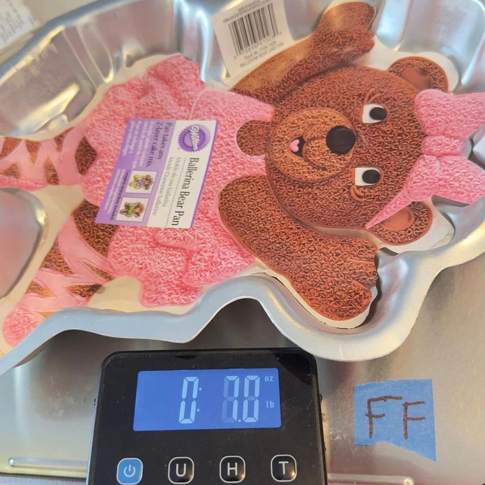 Wilton Ballerina Teddy Bear Birthday‎ Cake Pan 2105-1028
